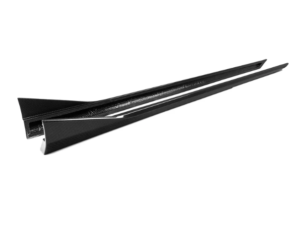 G90/G99 Carbon Fiber MP Style Side Skirt Stick-On - G90 G99 M5