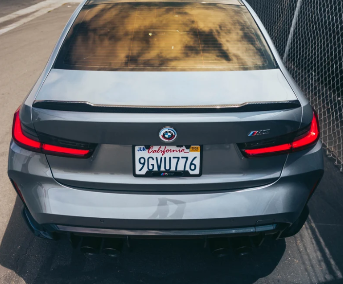 G20/G80 CS Style Carbon Fiber Trunk Spoiler - G80 M3 G20 3-Series