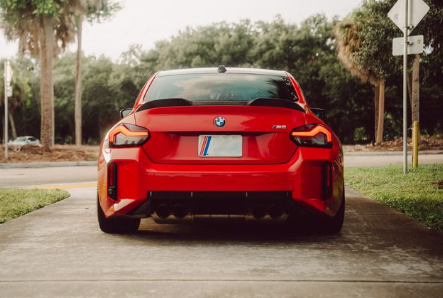 G87/G42 Carbon Fiber M-Performance Style Trunk Spoiler - G42 2-Series G87 M2