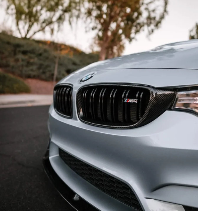 F8X M3/M4 Carbon Fiber Front Grilles (BMW F32/F33/F36/F80/F82/F83 M3/M4)