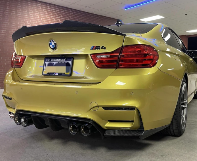 F82 M4 PSM Style Carbon Fiber Trunk Spoiler - F82 M4