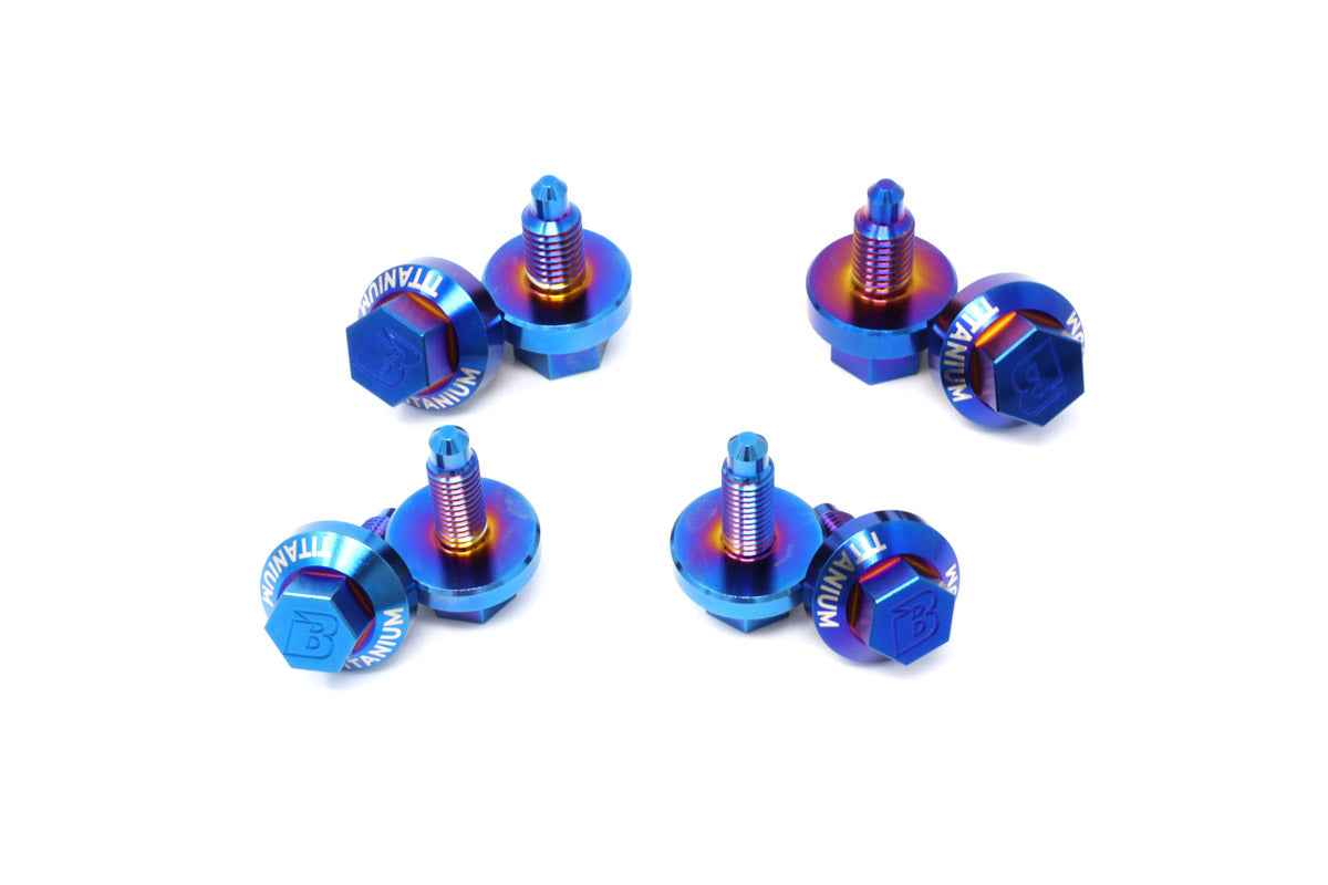 BMS Titanium Front Engine Bay Bolt Kit for G8x & G2x BMW - MidWest Bimmer Supply
