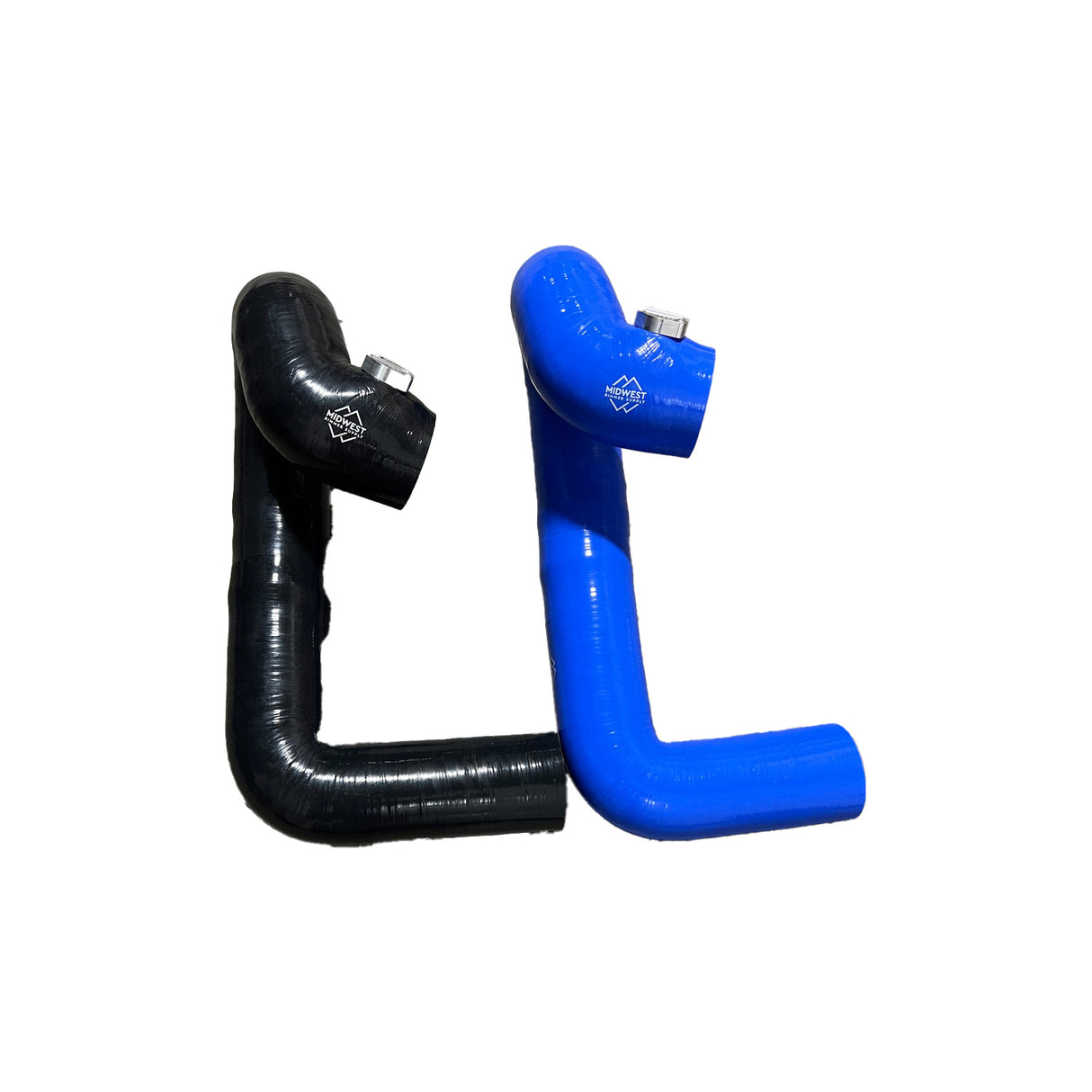 G-Series B58 Silicone Front Mount Intakes - G20 G22 G30 G42 M240 M340 M440 540 640 740 840 - MidWest Bimmer Supply