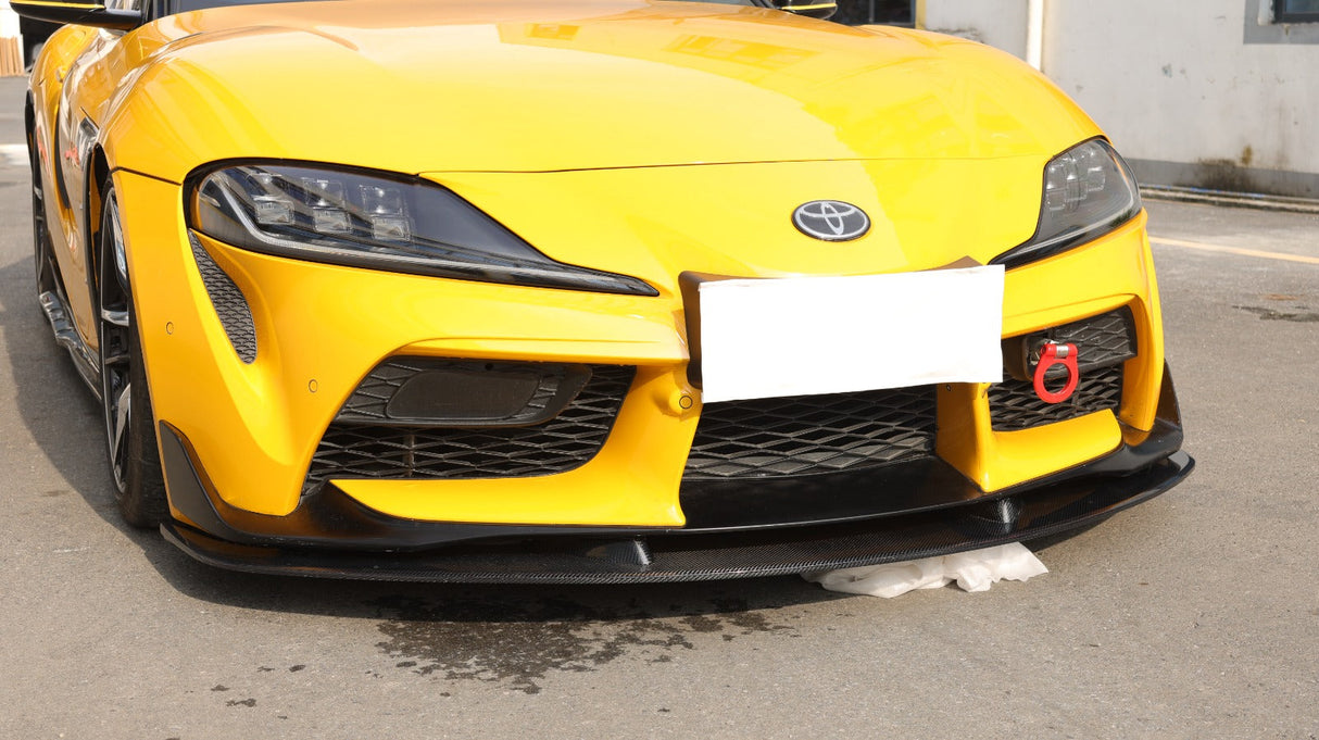 A90/A91 Supra Carbon Fiber ART Style Front Spoiler - A90 A91 Supra