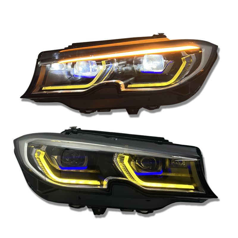 G20 Pre-LCI OEM Laser Style Headlights Switchback - (BMW G20/G28 3-Series)