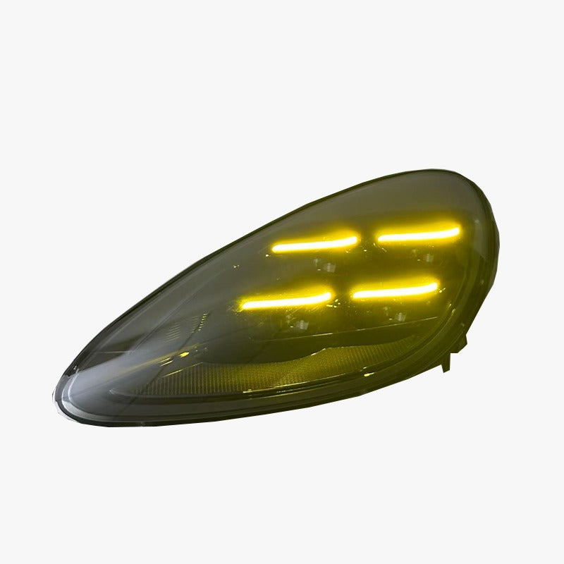 Switchable Yellow/White Matrix Style Headlights - Porsche Cayenne 958.1 2011-2014