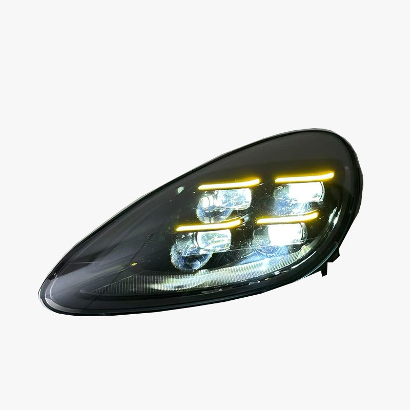 Switchable Yellow/White Matrix Style Headlights - Porsche Cayenne 958.1 2011-2014