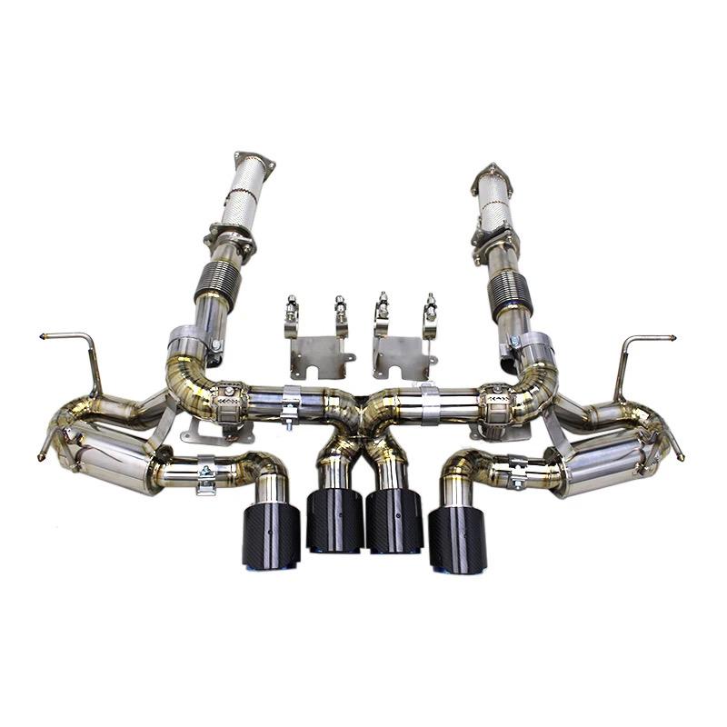 Corvette C8 Z06 Valved Exhaust System W/ Downpipe - Chevrolet Corvette C8 Z07