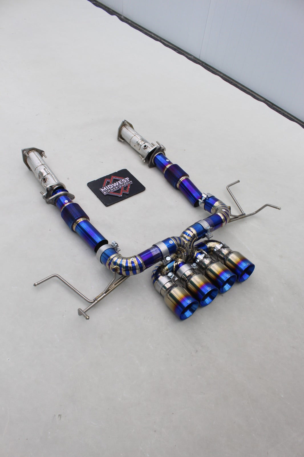Corvette C8 Z06 Track Exhaust System with Catless Race Downpipe - Chevrolet Corvette C8 Z07