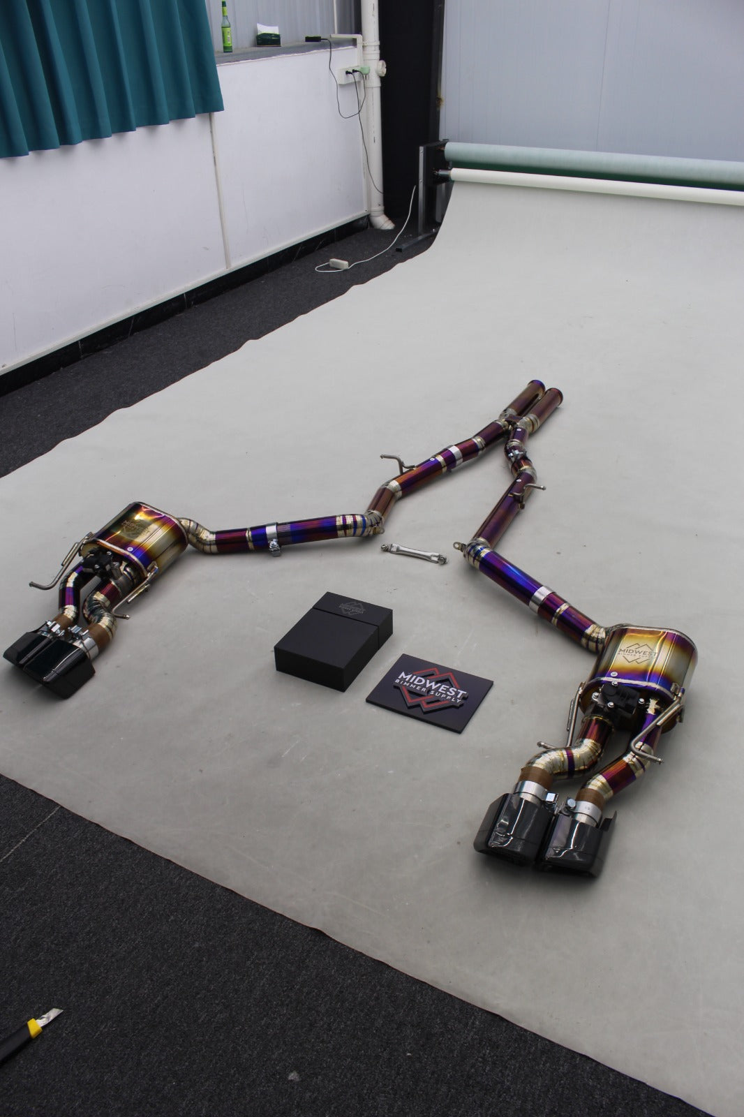 Mercedes W218 CLS63 Valved Exhaust System - Mercedes W218 CLS63