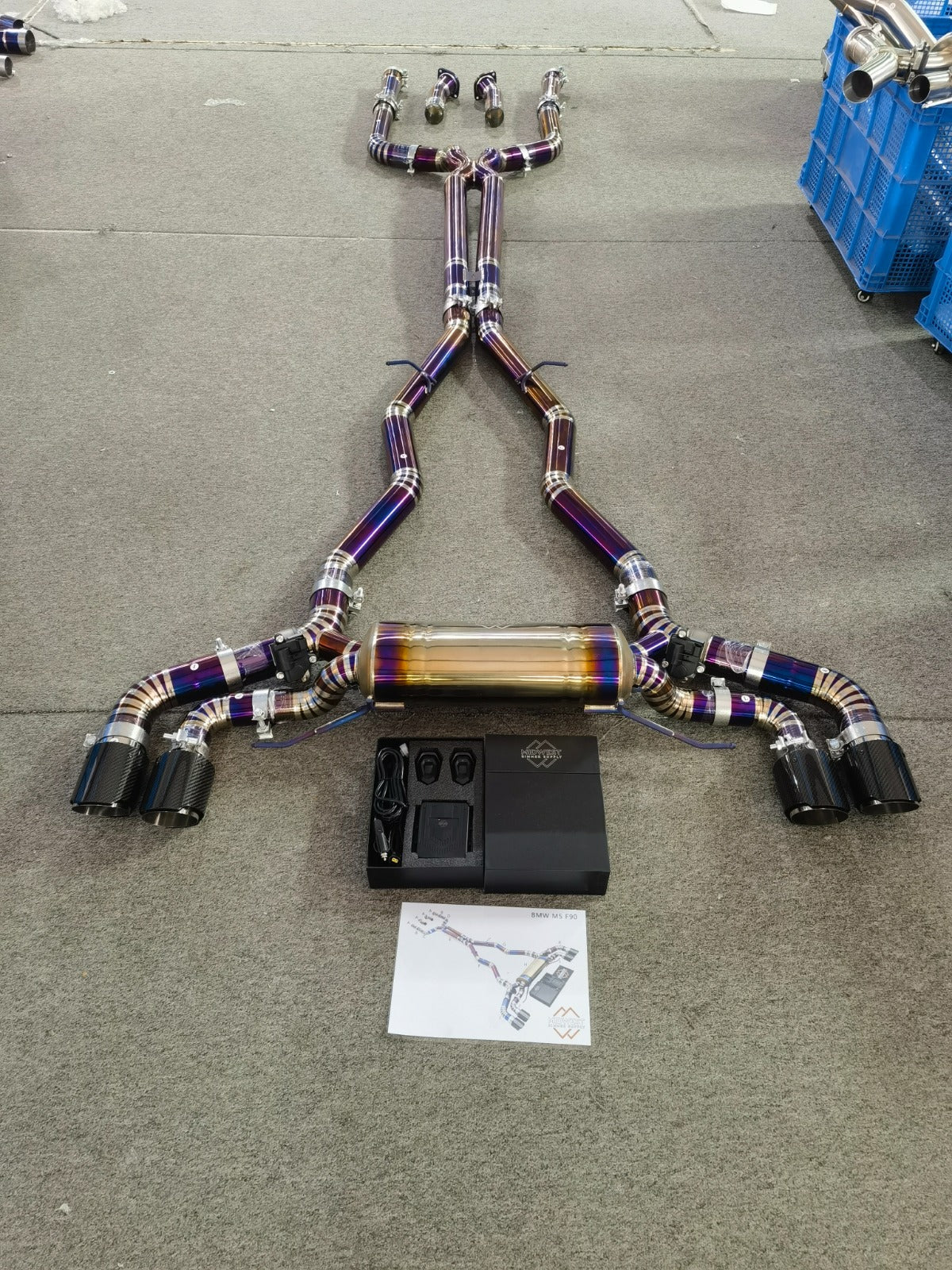 BMW F90 M5 Valved Exhaust System - BMW F90 M5