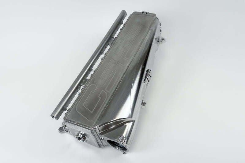 CSF Race X Charge-Air-Cooler Manifold - Raw Billet Aluminum Finish - BMW Gen-2 B58