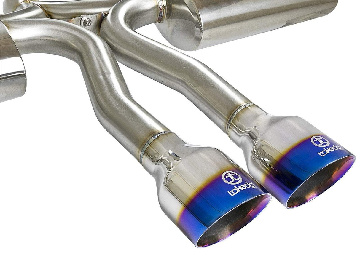aFe Takeda 3" to 2-1/2" 304SS Cat-Back Exhaust | 2017-2021 Honda Civic Si Sedan (49-36621)