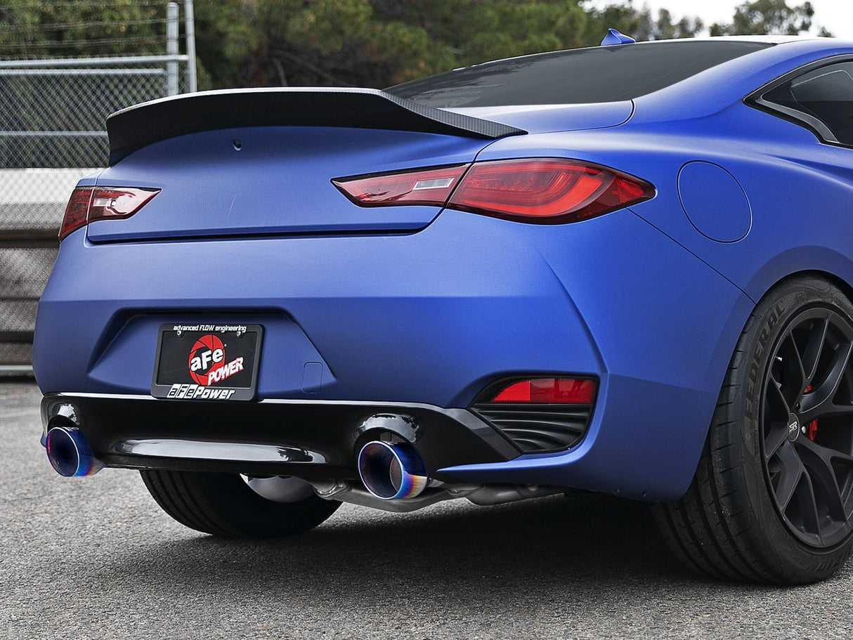 aFe Power Takeda Series Cat-Back Exhaust System | 2017-2022 Infiniti Q60 (49-36134)