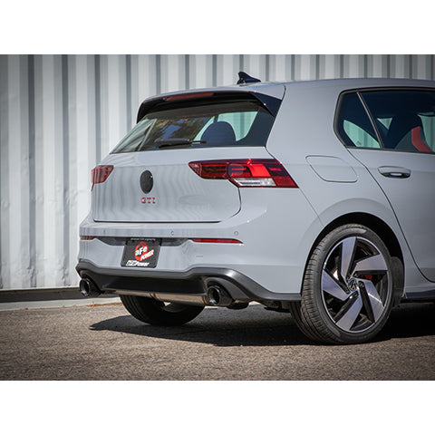 aFe Power Gemini XV 3" to 2.5" Stainless Steel Cat-Back Exhaust | 2022-2023 Volkswagen GTI MK8 (49-36451)