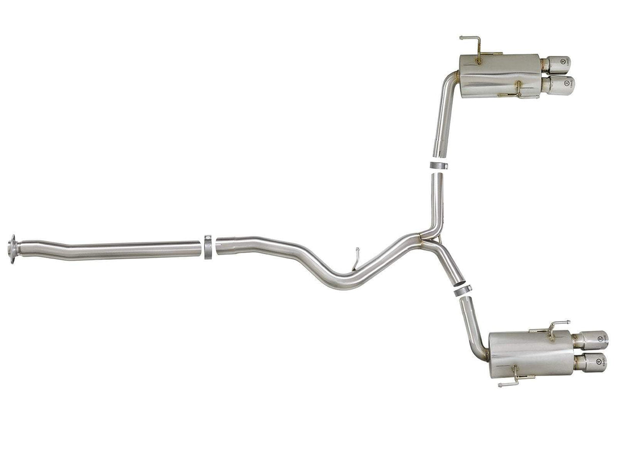 aFe Takeda 3" to 2.25" 304SS Cat-Back Exhaust | 2015-2021 Subaru WRX/STI (49-36801)