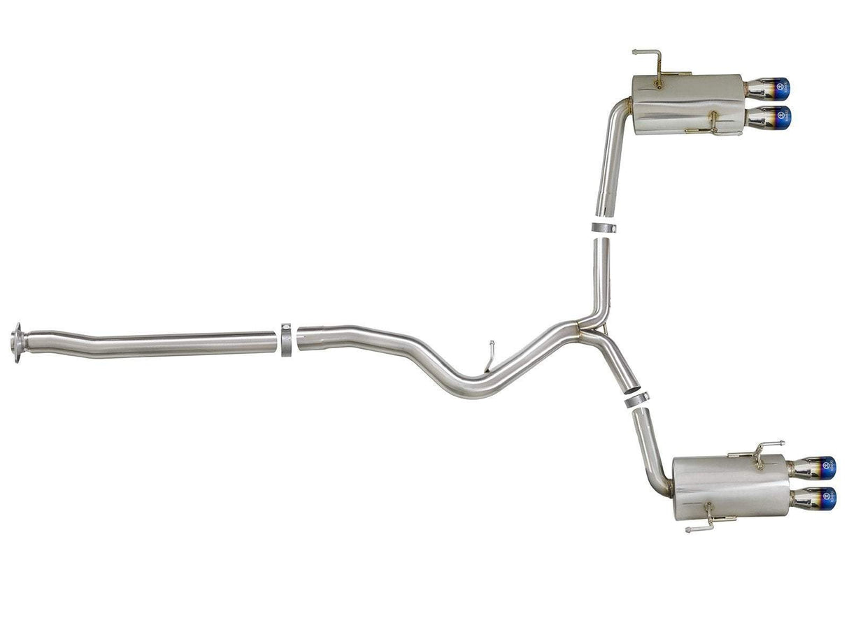 aFe Takeda 3" to 2.25" 304SS Cat-Back Exhaust | 2015-2021 Subaru WRX/STI (49-36801)