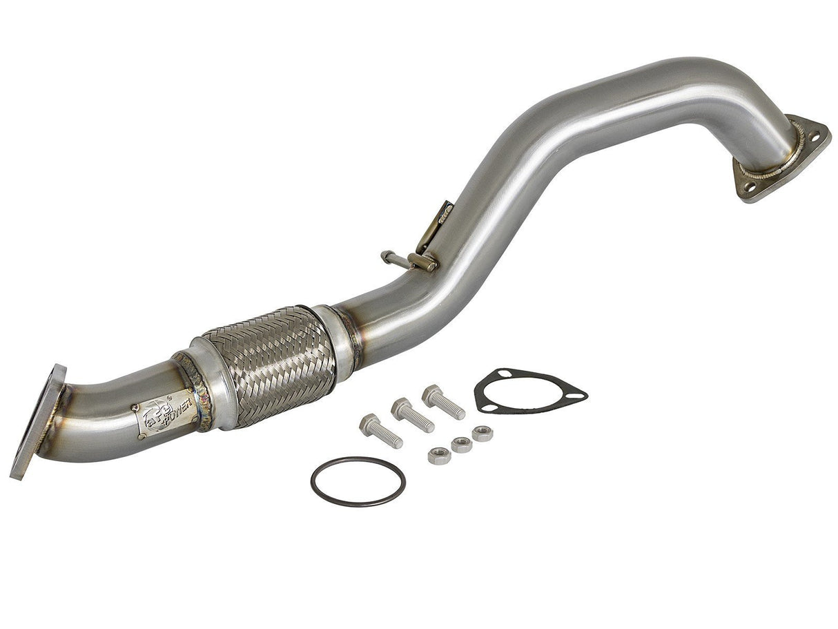 aFe Rear Down-Pipe/Mid-Pipe | 2016-2017 Honda Civic Coupe/Sedan 1.5T (48-36605)