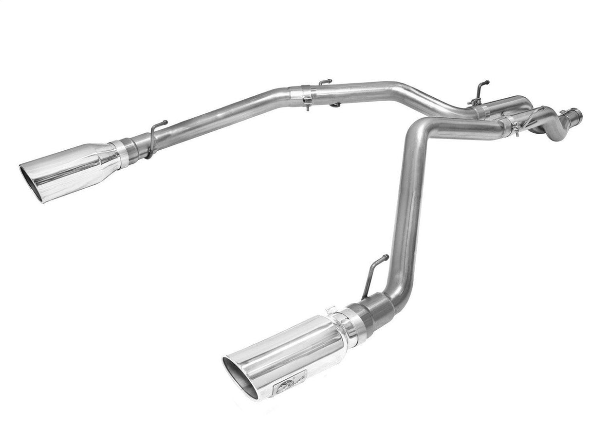 2014 RAM 1500 EcoDiesel V6-3.0L (td) MACH Force-Xp 3" DPF-Back Stainless Steel Exhaust System w/5" Polished Tips by aFe Power (49-42045-P)