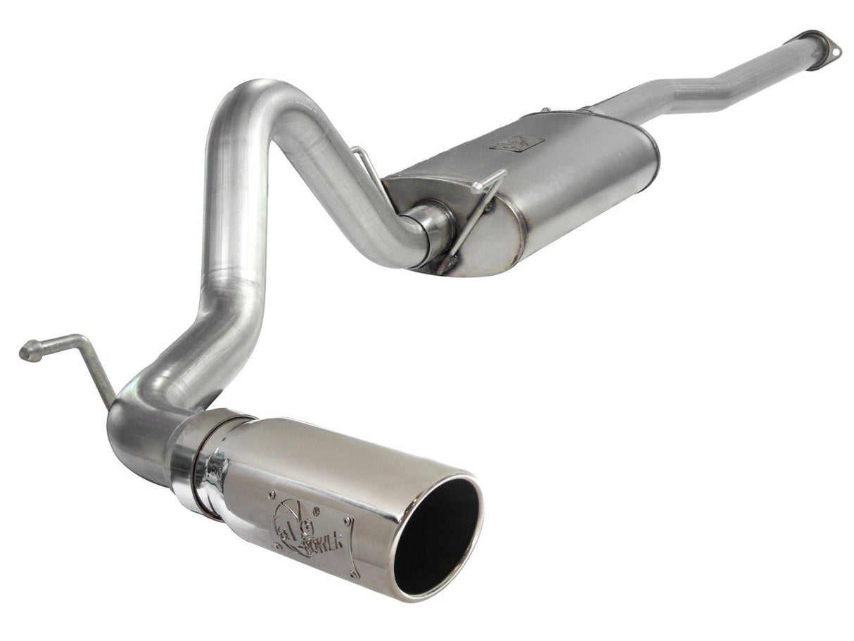 2013-2014 Toyota Tacoma V6-4.0L MACH Force-Xp 3" Cat-Back Stainless Steel Exhaust System w/Polished Tips by aFe Power (49-46022-P)