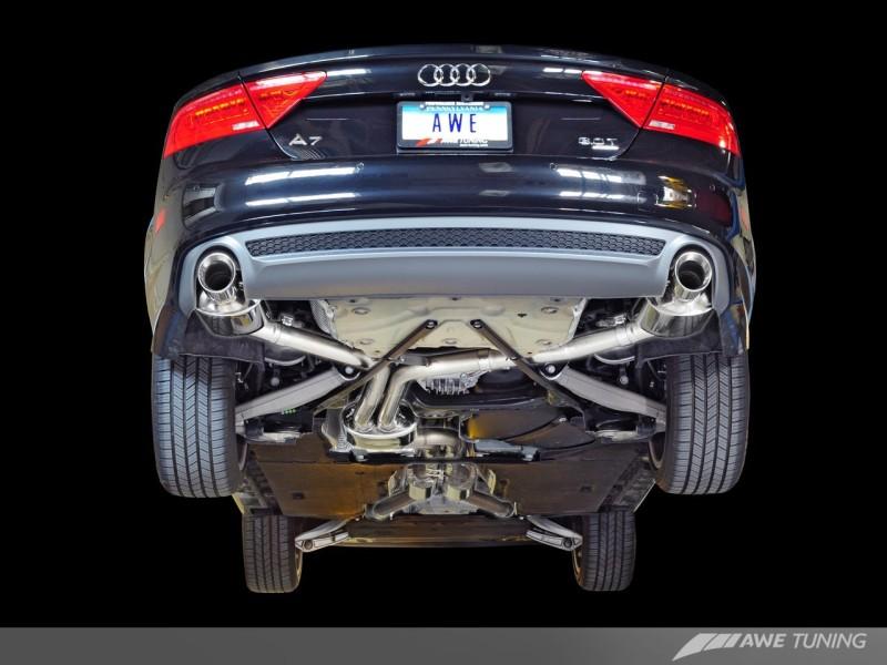AWE Touring Cat-Back Exhaust | 2012-2015 Audi A7 (3015-32070)