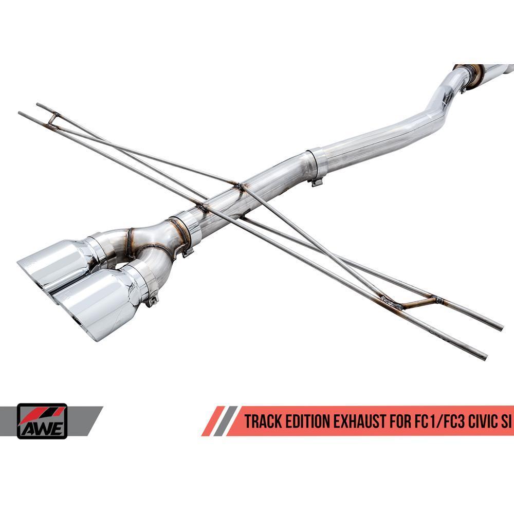 AWE Tuning Track Edition Exhaust | 2017-2021 Honda Civic Si