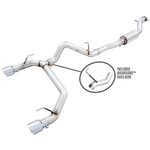 AWE Tuning 0FG Catback Exhaust | 2021-2023 Ford Bronco 2.3T/2.7TT (3015-22/23/32/33)