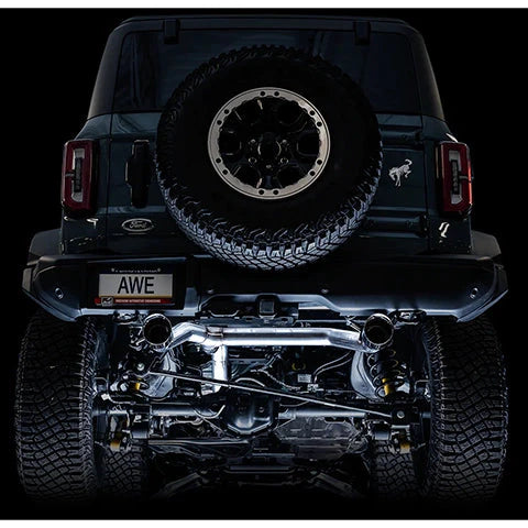 AWE Tuning 0FG Catback Exhaust | 2021-2023 Ford Bronco 2.3T/2.7TT (3015-22/23/32/33)