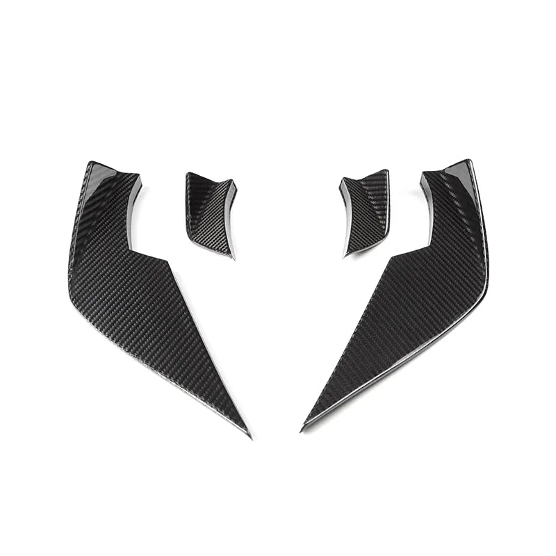 G8X M3/M4 Carbon Fiber V Style Front Canards - G80 M3 G82 G83 M4