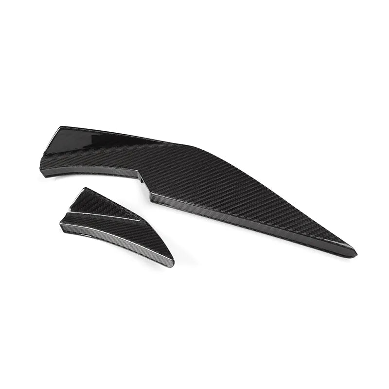G8X M3/M4 Carbon Fiber V Style Front Canards - G80 M3 G82 G83 M4