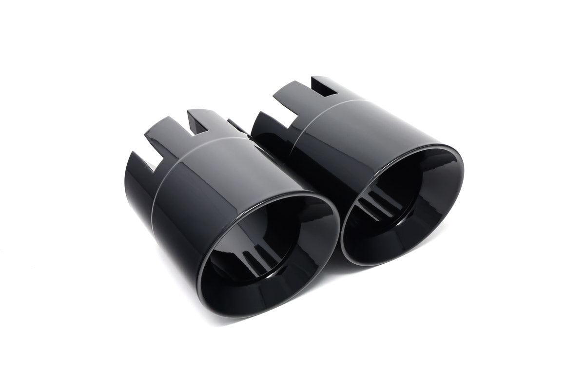 BMS F Chassis 3.5" Billet N55 & B58 Exhaust Tips (Pair) - MidWest Bimmer Supply