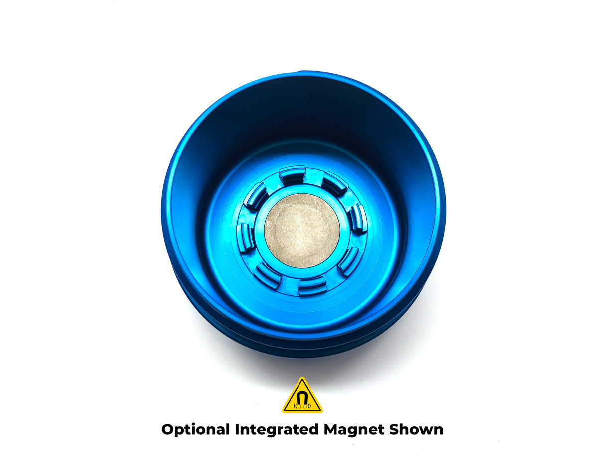 BMS Magnetic Billet BMW Oil Filter Cap for N54/N55/S55/N52/N20/N26 Engines - MidWest Bimmer Supply
