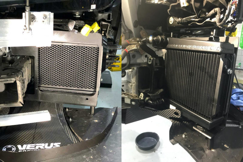 CSF High-Performance Auxiliary Radiator - Fits Both L & R Two Required - Toyota A90 GR Supra 2020-Up