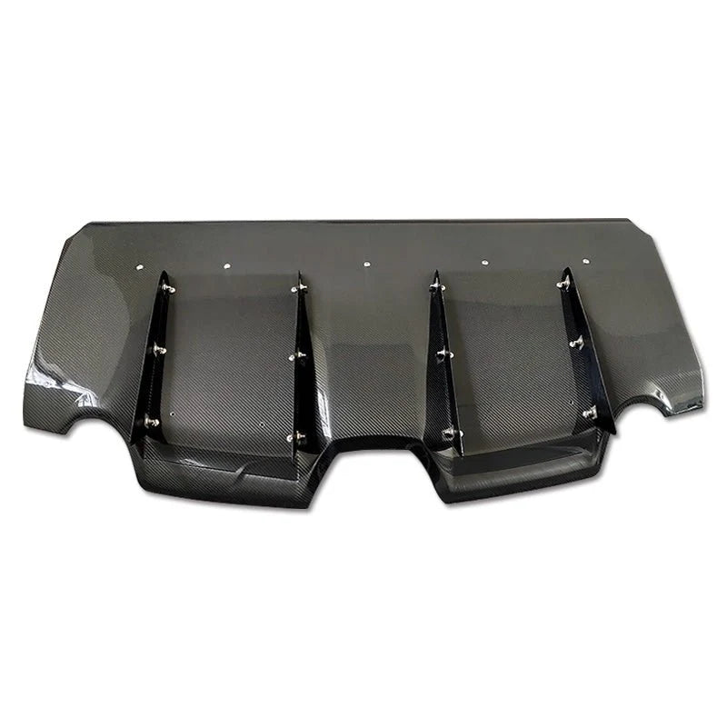 A90/A91 Supra Carbon Fiber Varis Style Rear Diffuser Undertray - A90 A91 Supra