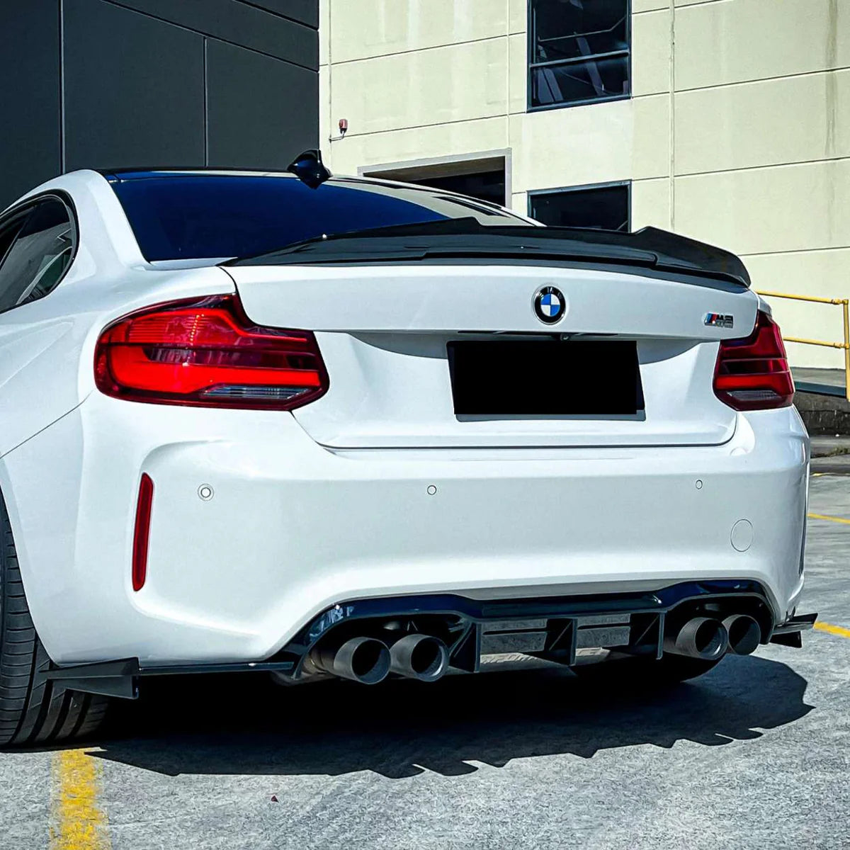 F87 M2 Gloss Black PSM Style Trunk Spoiler