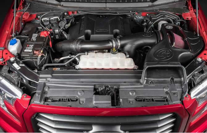 S&B 2015+ Ford F150 / 2017+ Raptor Cold Air Intake w/ Oiled Cleanable Cotton Filter ***Out of stock***