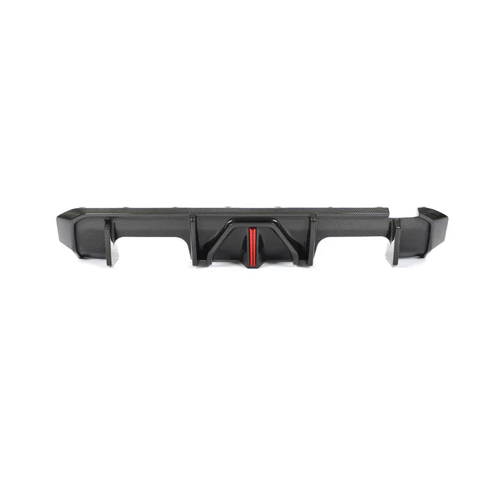 G8X TK Style Carbon Fiber Rear Diffuser With Light - G80 M3 G82 G83 M4