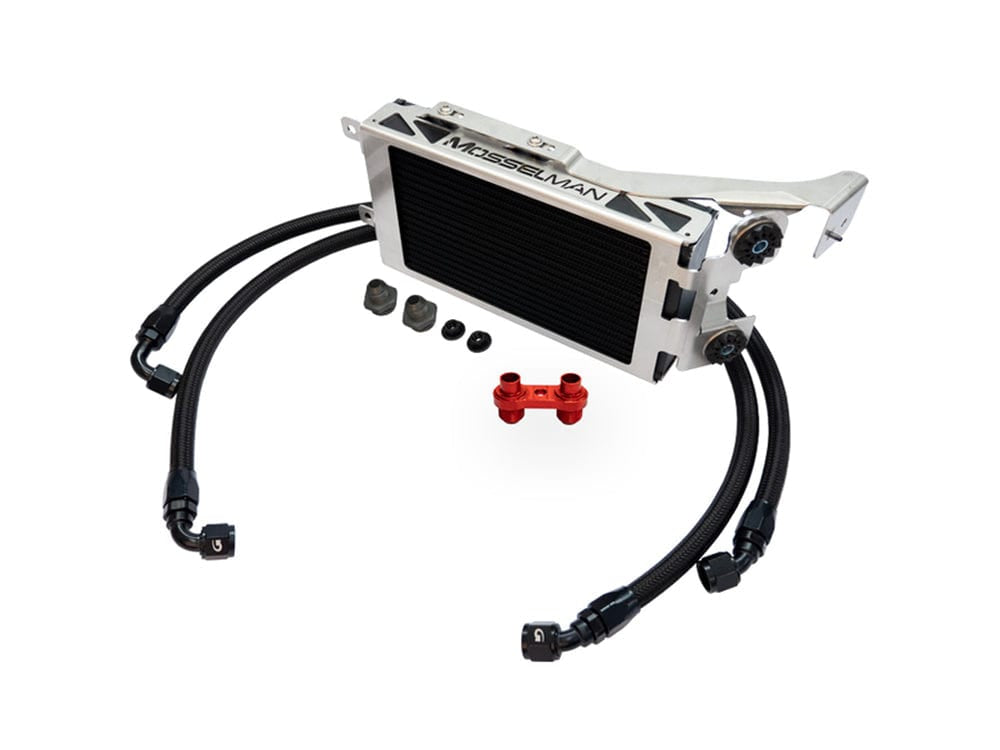 Mosselman Single Oil Cooler Kit, BMW 3-Series E9X