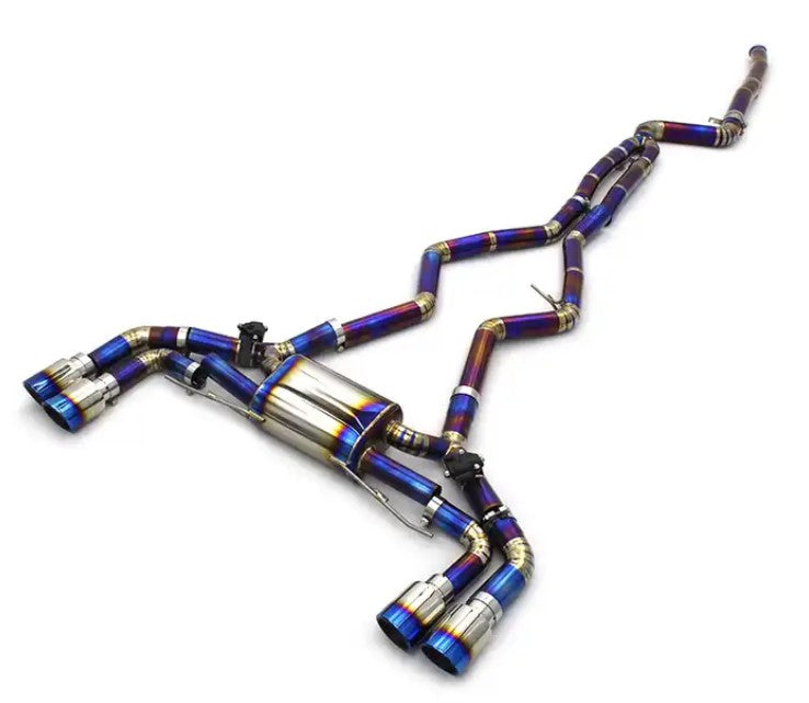 G2X M340i/M440i Full Valved Exhaust System - BMW G20 M340i G22 M440i B58 - MidWest Bimmer Supply