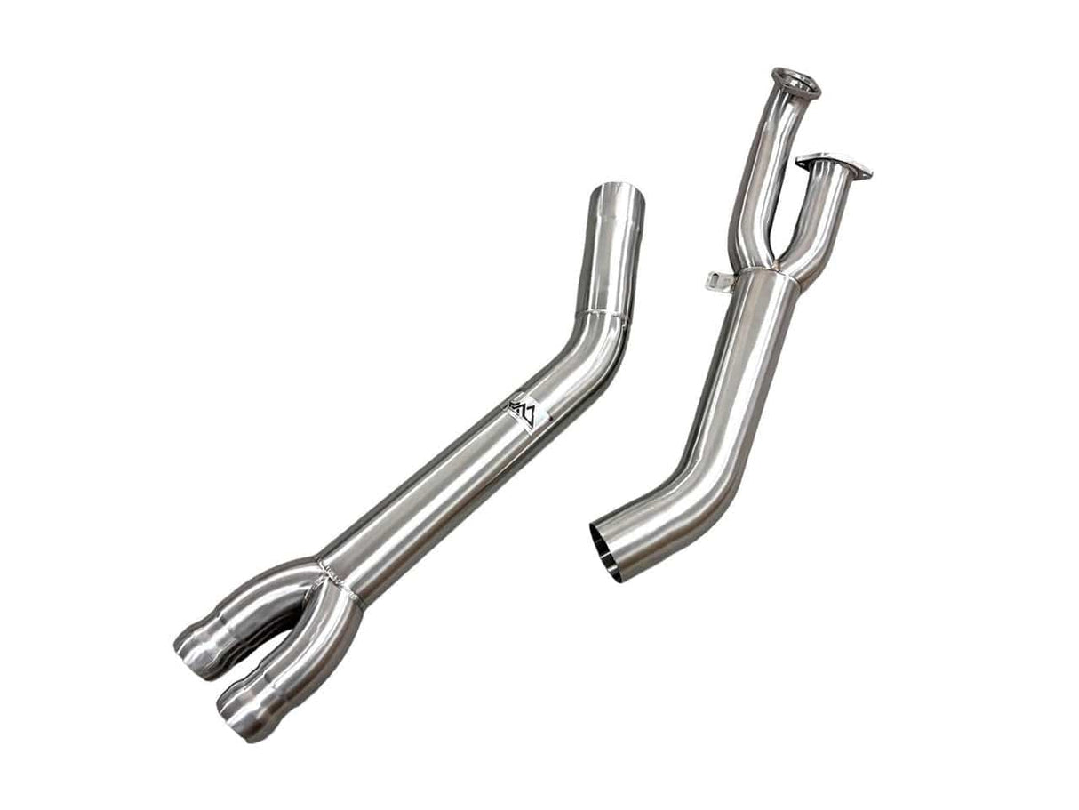 MAD BMW G8x M3 M4 S58 Single Midpipe (Brace Included)
