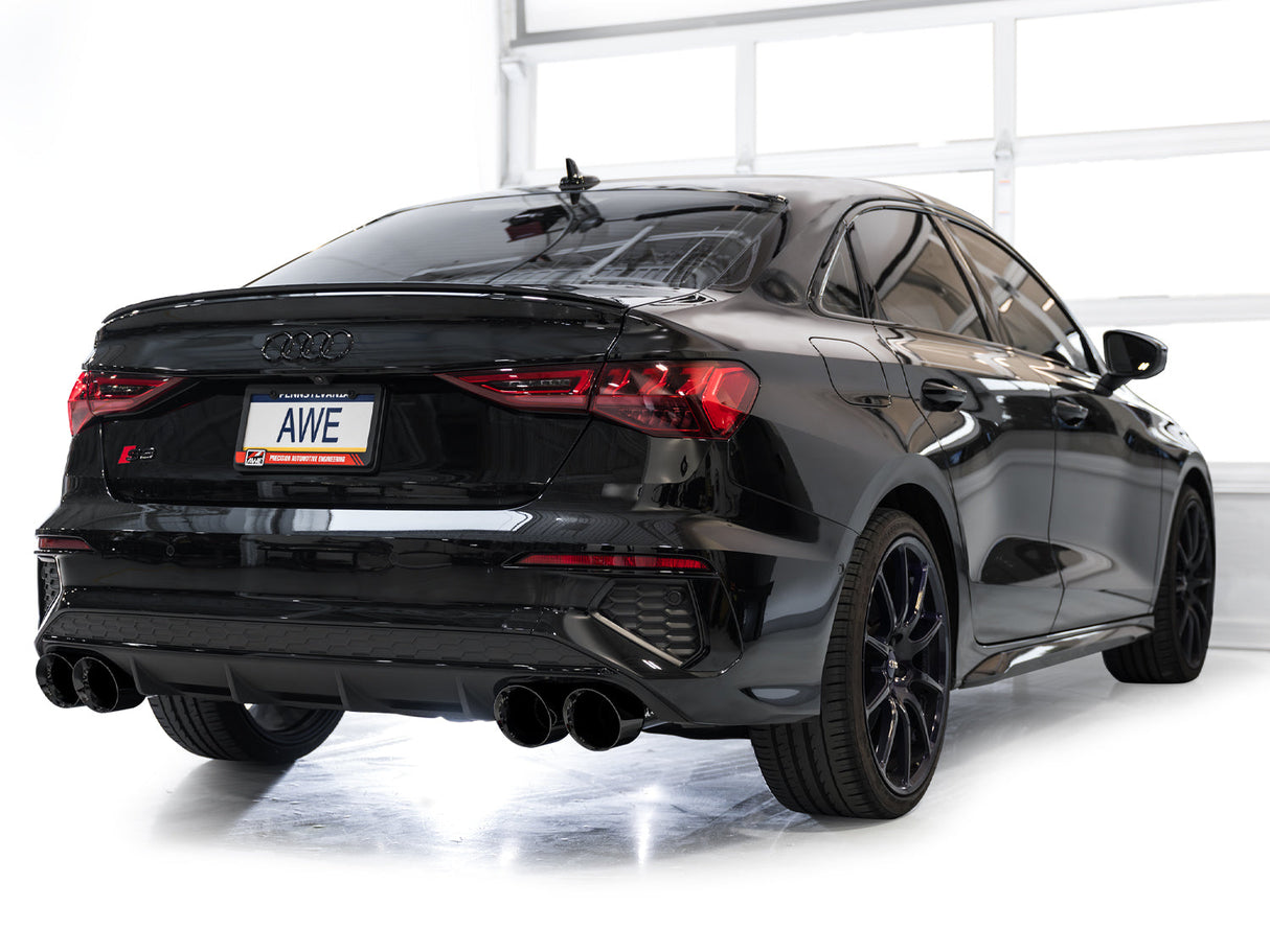 AWE Tuning Touring Edition Exhaust | 2022+ Audi S3