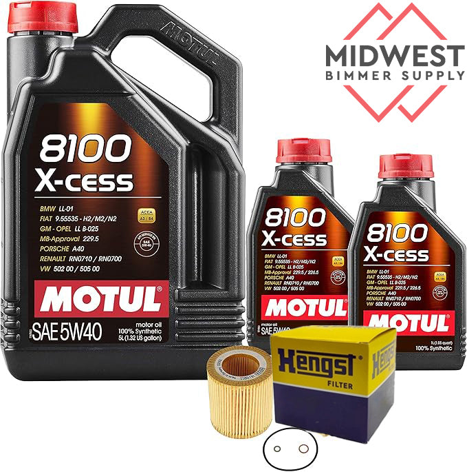 S58 Motul Oil Change Kit - M2/M3/M4/X3M/X4M