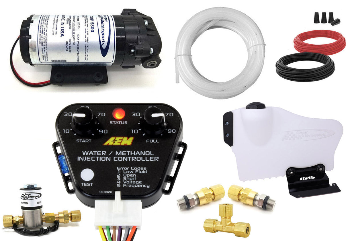 BMS StandAlone Universal Water/Methanol Injection (WMI) Kit with AEM controller