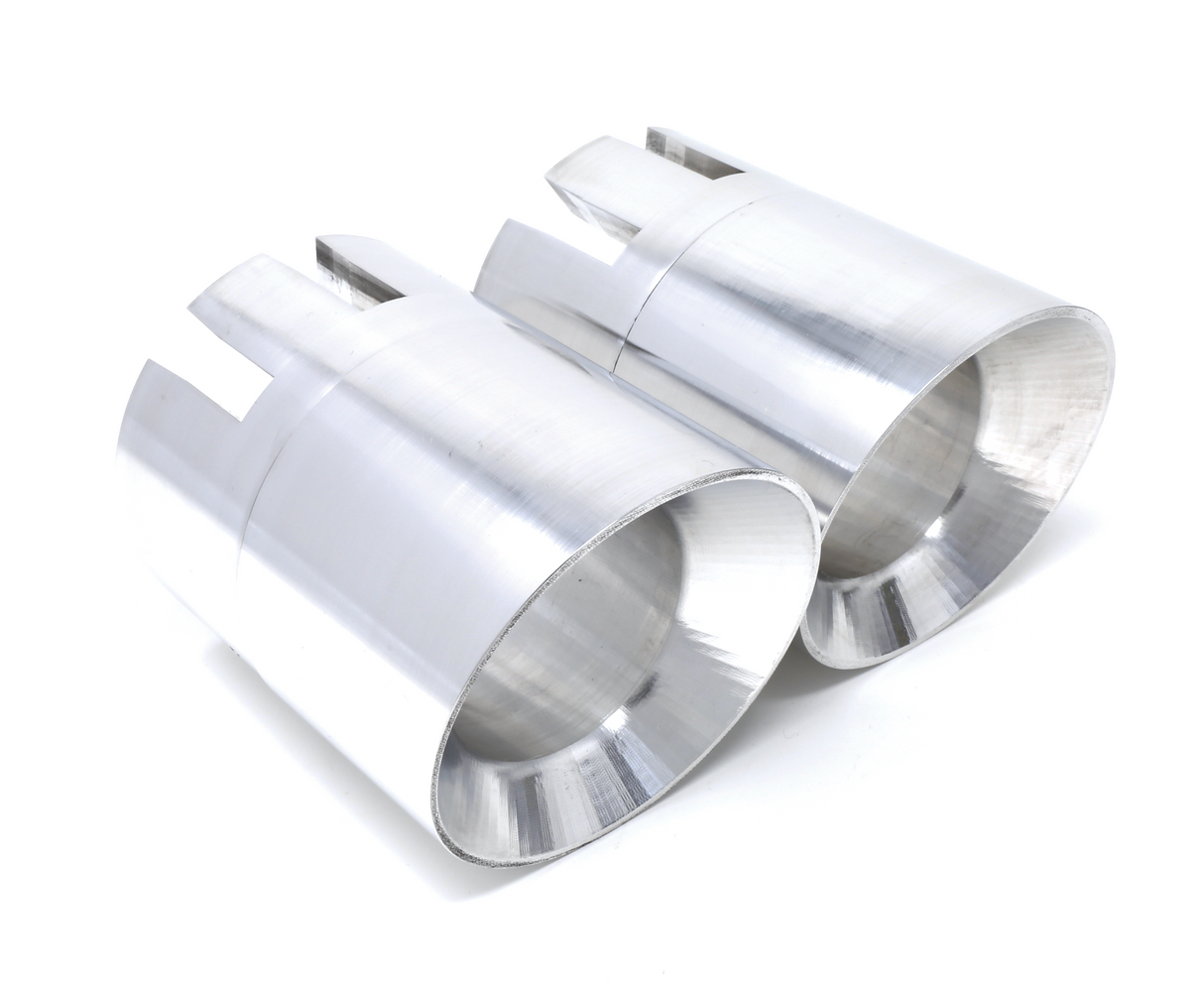 BMS F Chassis 3.5" Billet N55 & B58 Exhaust Tips (Pair) - MidWest Bimmer Supply