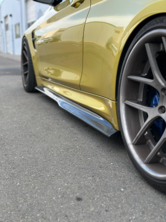 Carbon Fiber PSM Side Skirts (F80 M3 | F82/F83 M4) - MidWest Bimmer Supply