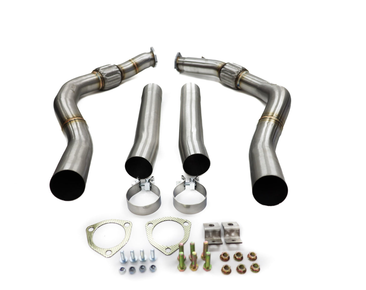 Audi C8 4.0T Midpipes - C8 RS6/RS7