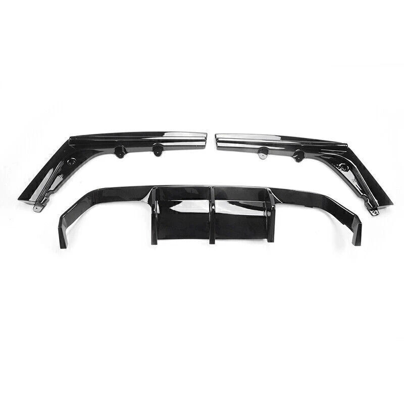F8X M3/M4 Gloss Black V Style Rear Diffuser - F80 M3 F82/F83 M4