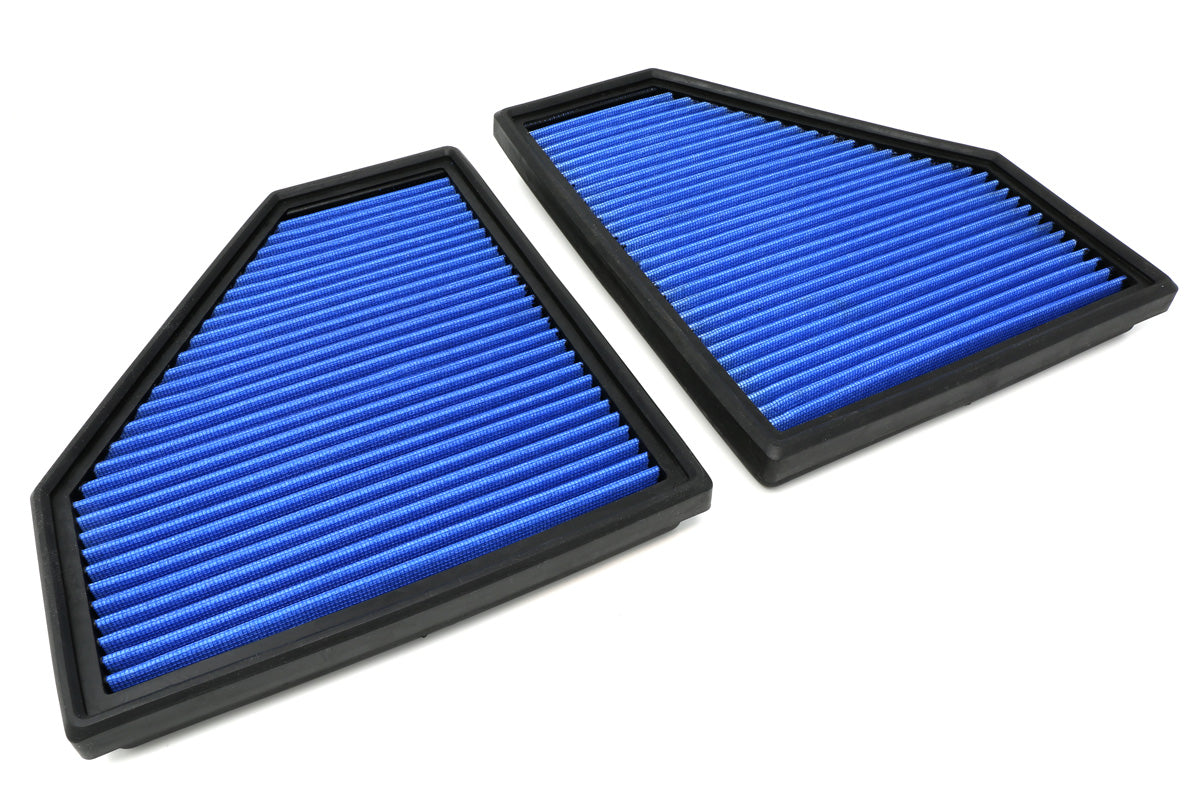 BMS Drop-In Performance Air Filters for S58 BMW G80 M3, G82 G83 M4, & 2023+ G87 M2 - MidWest Bimmer Supply