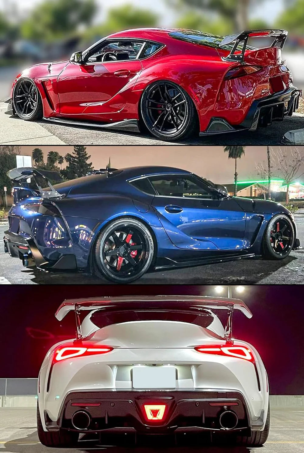 A90/A91 Supra Carbon Fiber GT Style Wing Spoiler - A90 A91 Supra