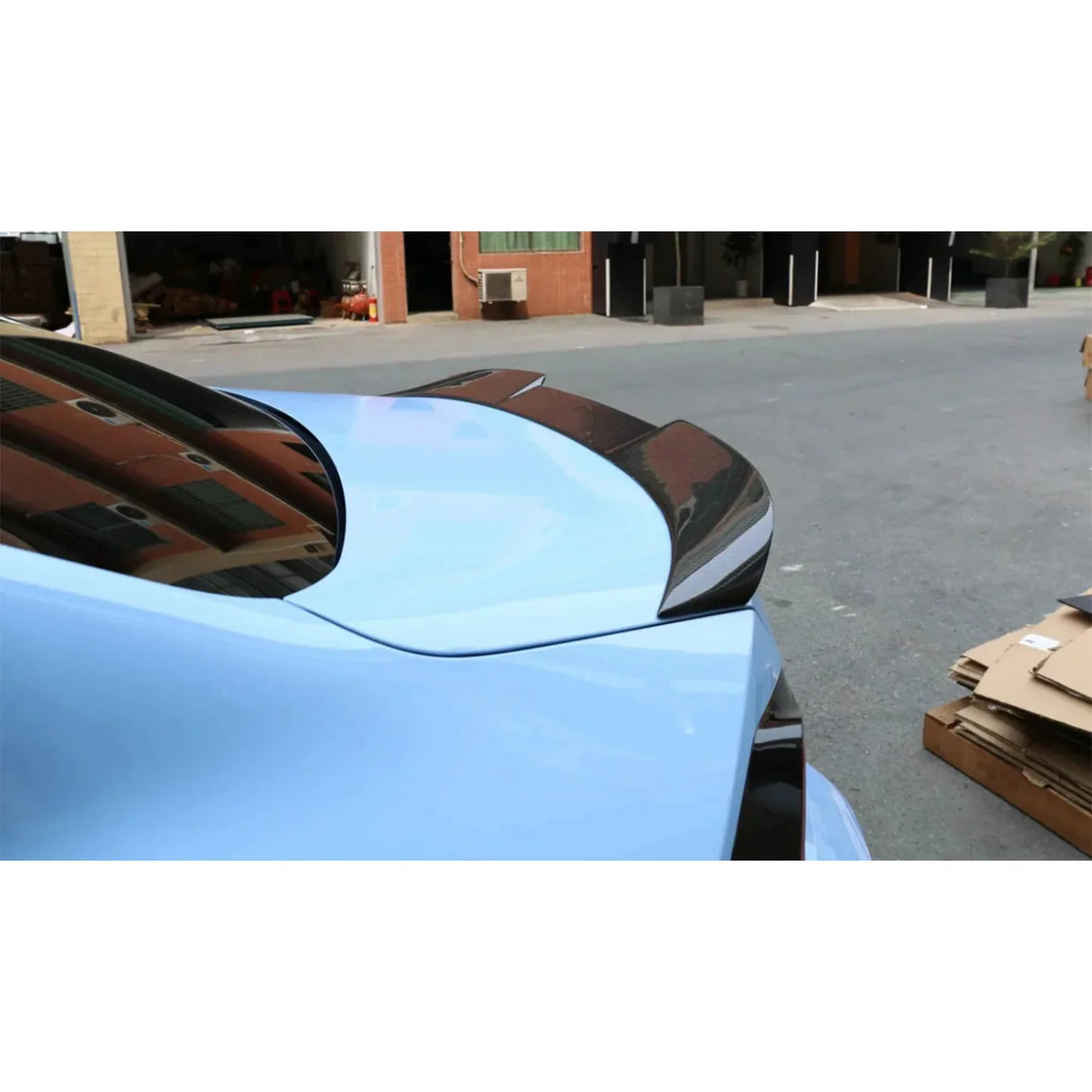 G87 M2 Carbon Fiber ST Style Trunk Spoiler
